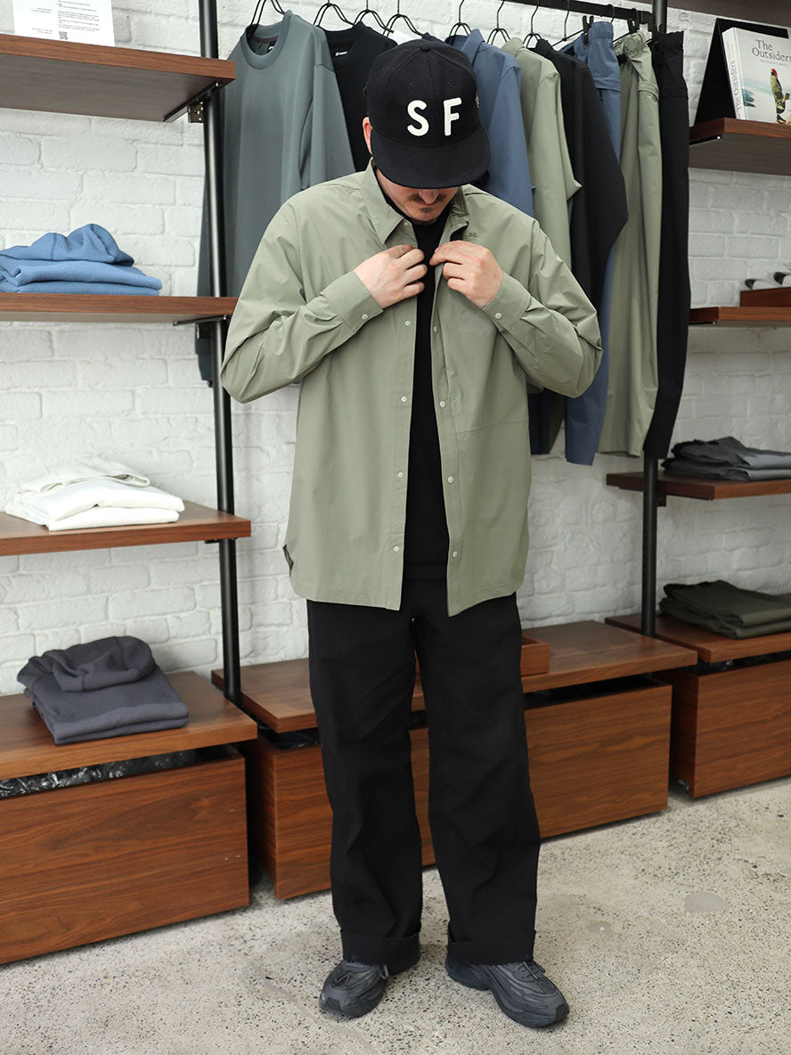 0-CHO-RUI.LAB OVER FLAP SHIRTS 長袖 チェック | tradexautomotive.com