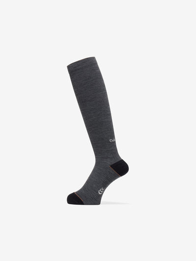 Wool Blend Compression High Socks