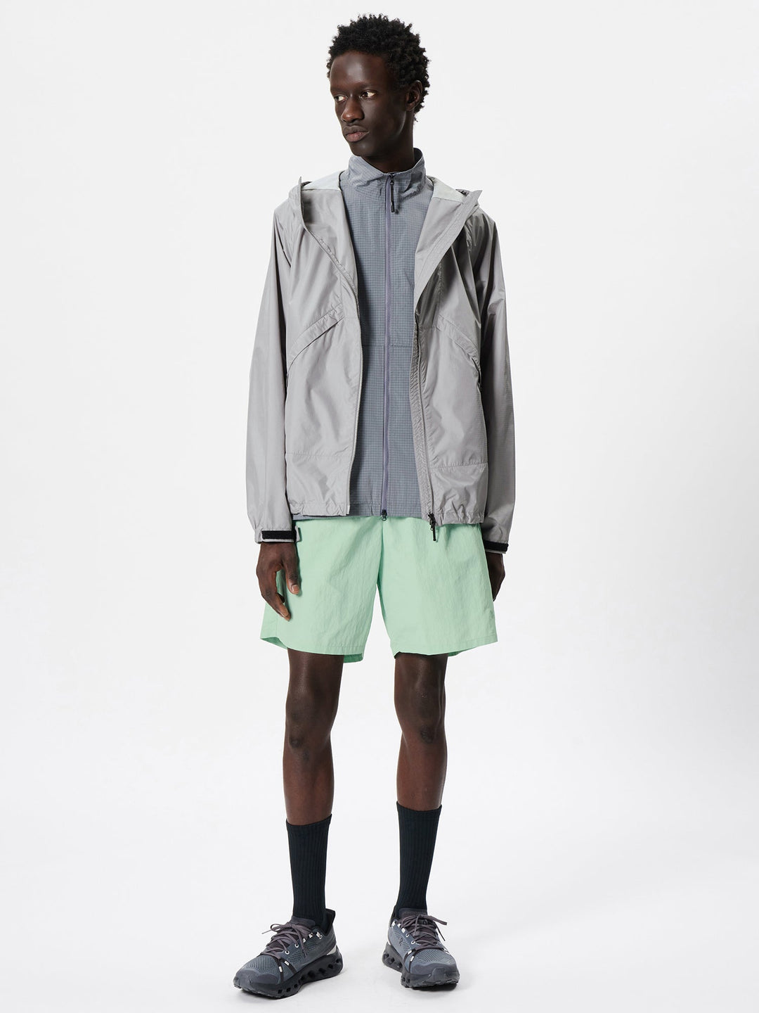 Rip-stop Hooded Jacket – Goldwin America