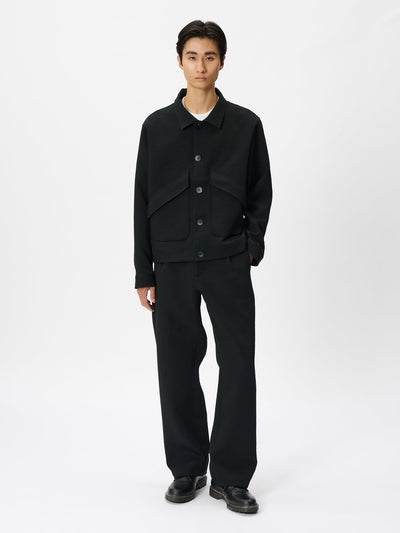 Model: Height 186cm / 6'1" | Wearing: BLACK / 4