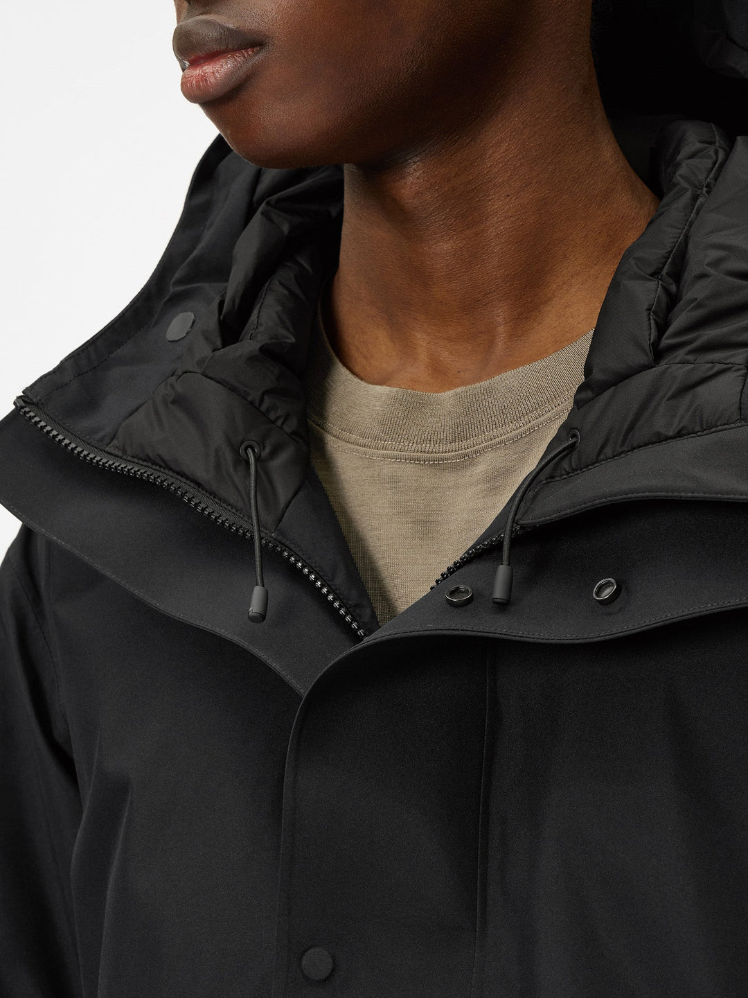 Goldwin Goretex proゴアテックス ジャケット ブラック GOLDWIN gore-tex down jacket black