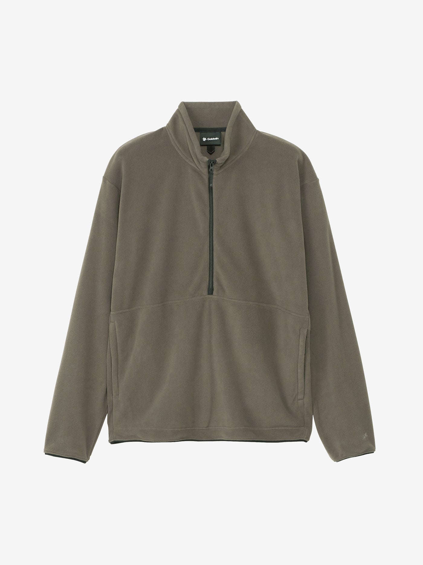 UNIQLO STRETCH FLEECE HALF-ZIP T-SHIRT