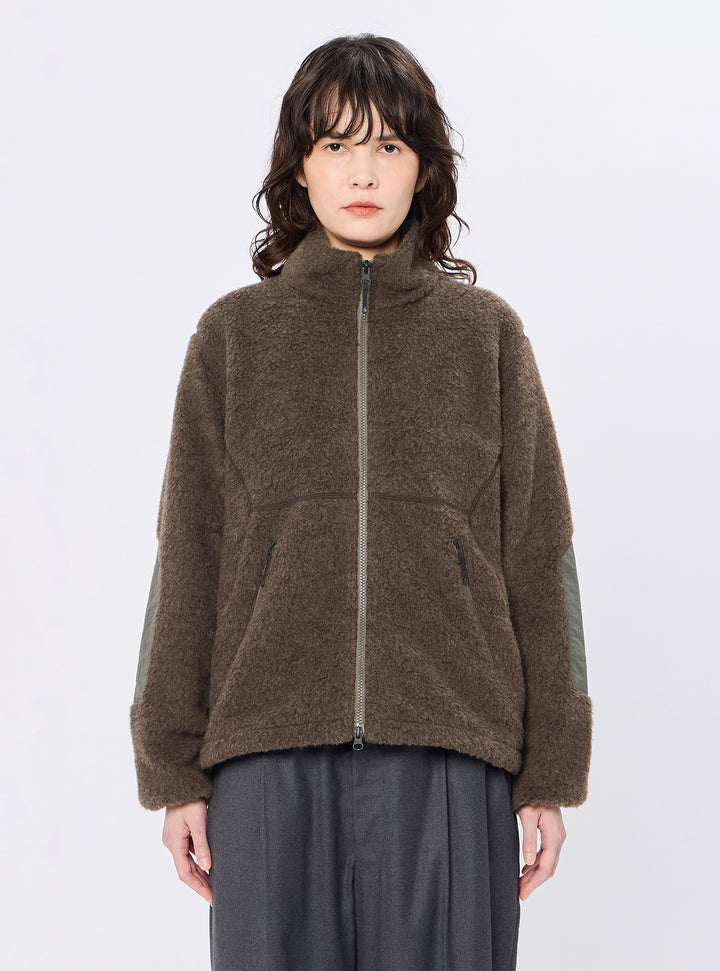GAKKIN × BUDSPOOL BOA FLEECE JACKET 上下XL Goldwin Wool Boa Fleece Full Zip Jacket | FIRMAMENT - Berlin