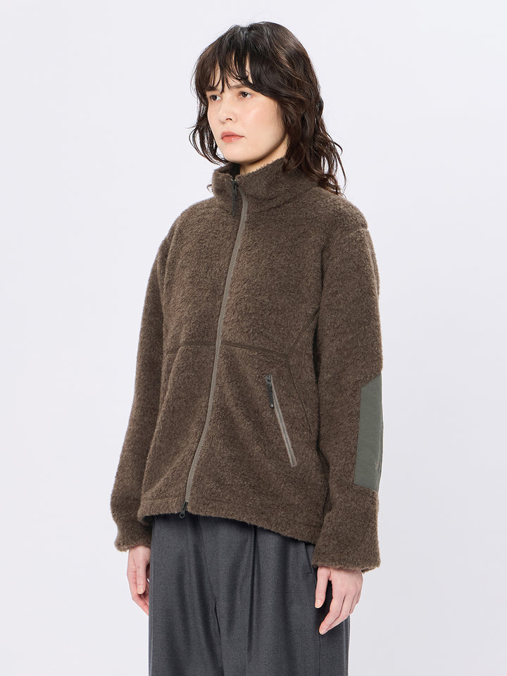 Wool Boa Fleece Full Zip Jacket – Goldwin America