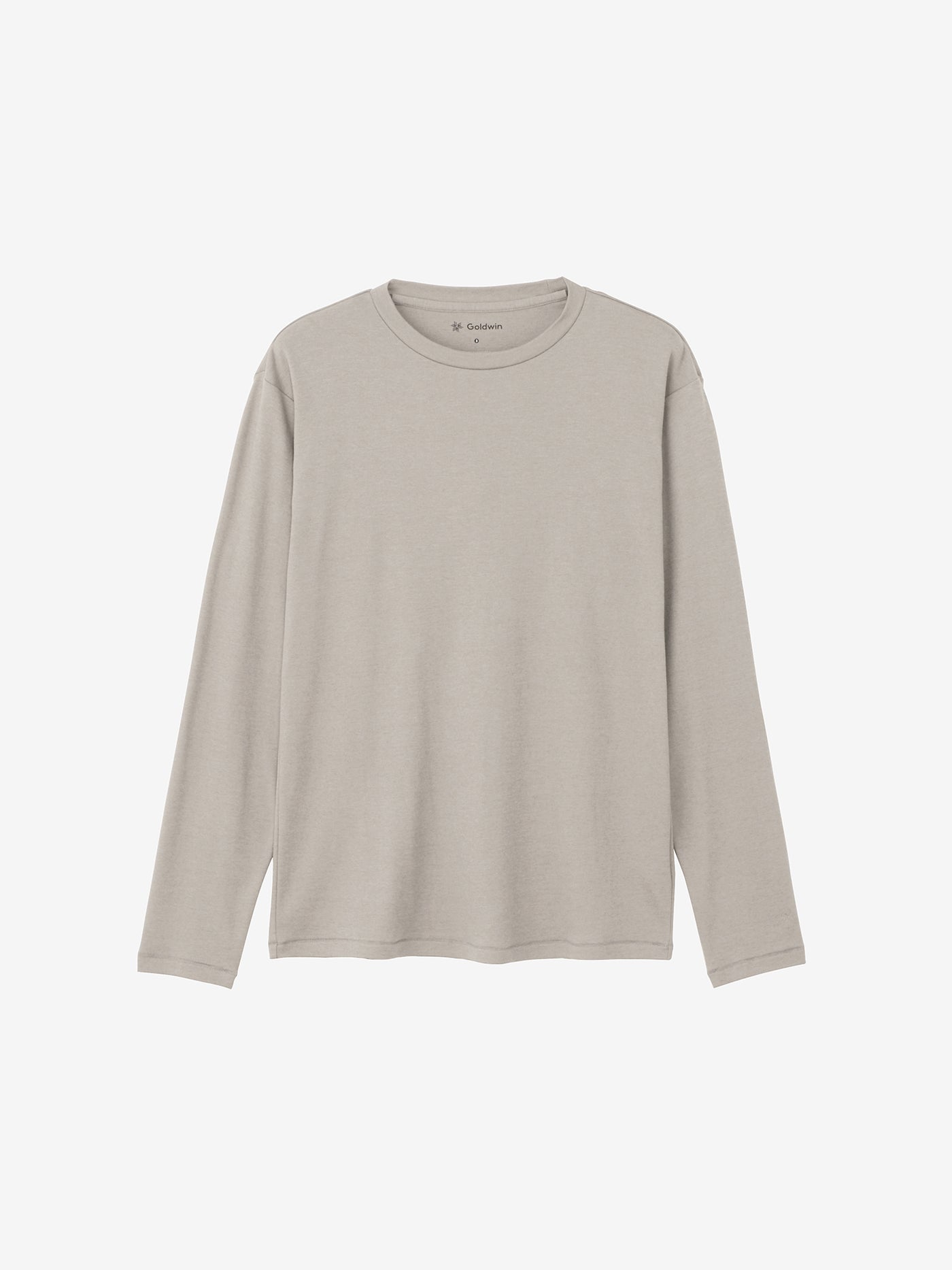 Cotton Covered Yarn Smooth L/S T-shirt