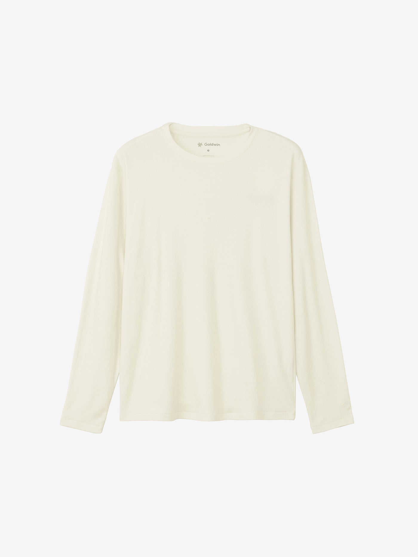 Cotton Covered Yarn Smooth L/S T-shirt