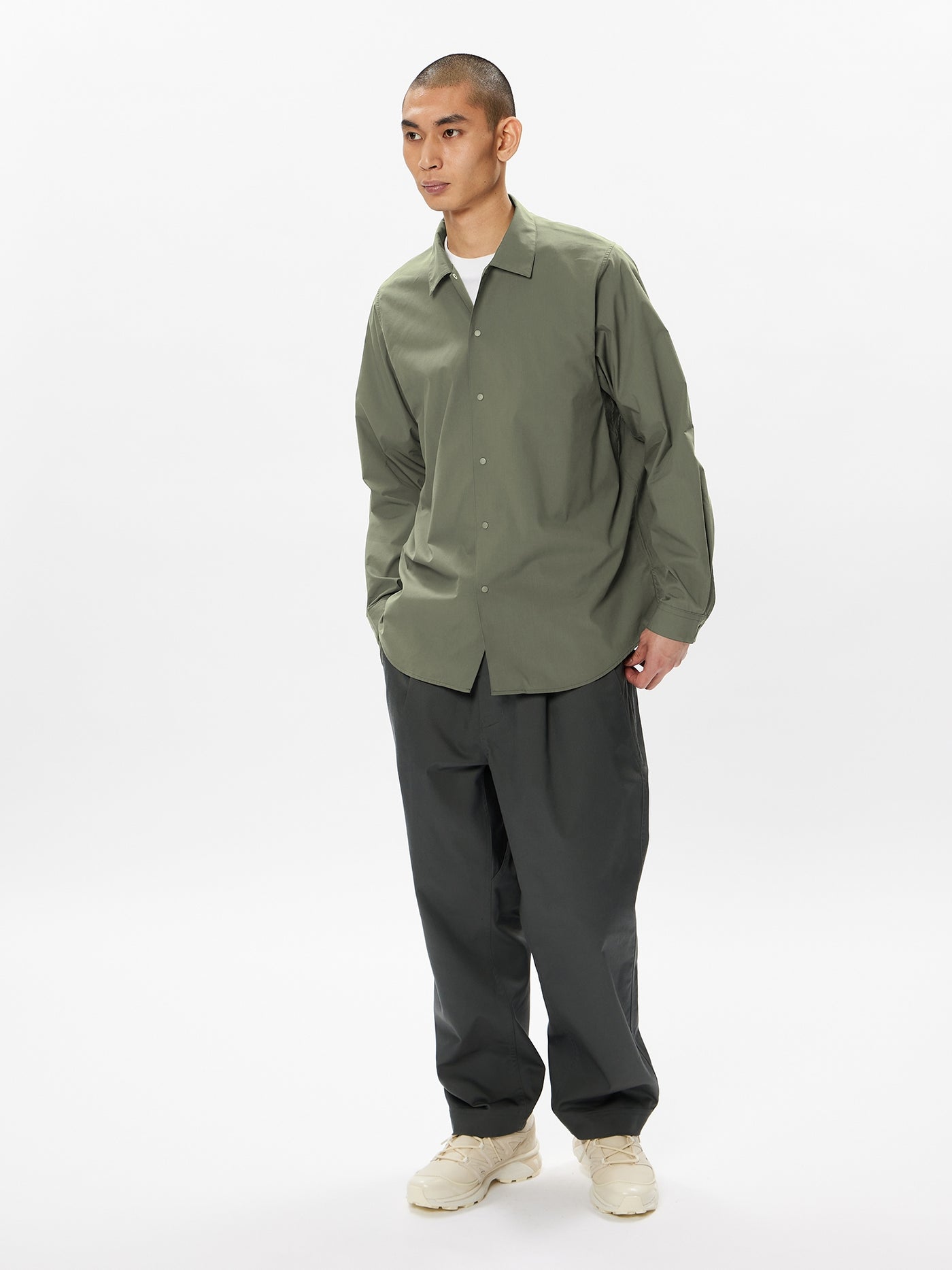 Model: Height 5'9" | Wearing: OLIVE DRAB / 3