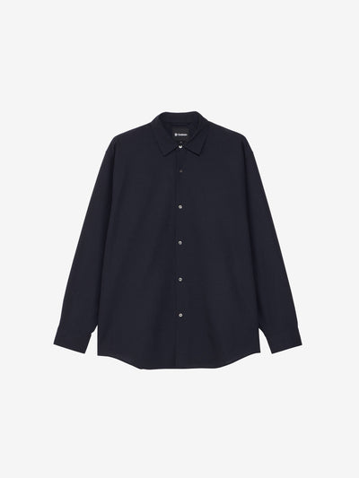 High Twisted Wool Relax Shirt