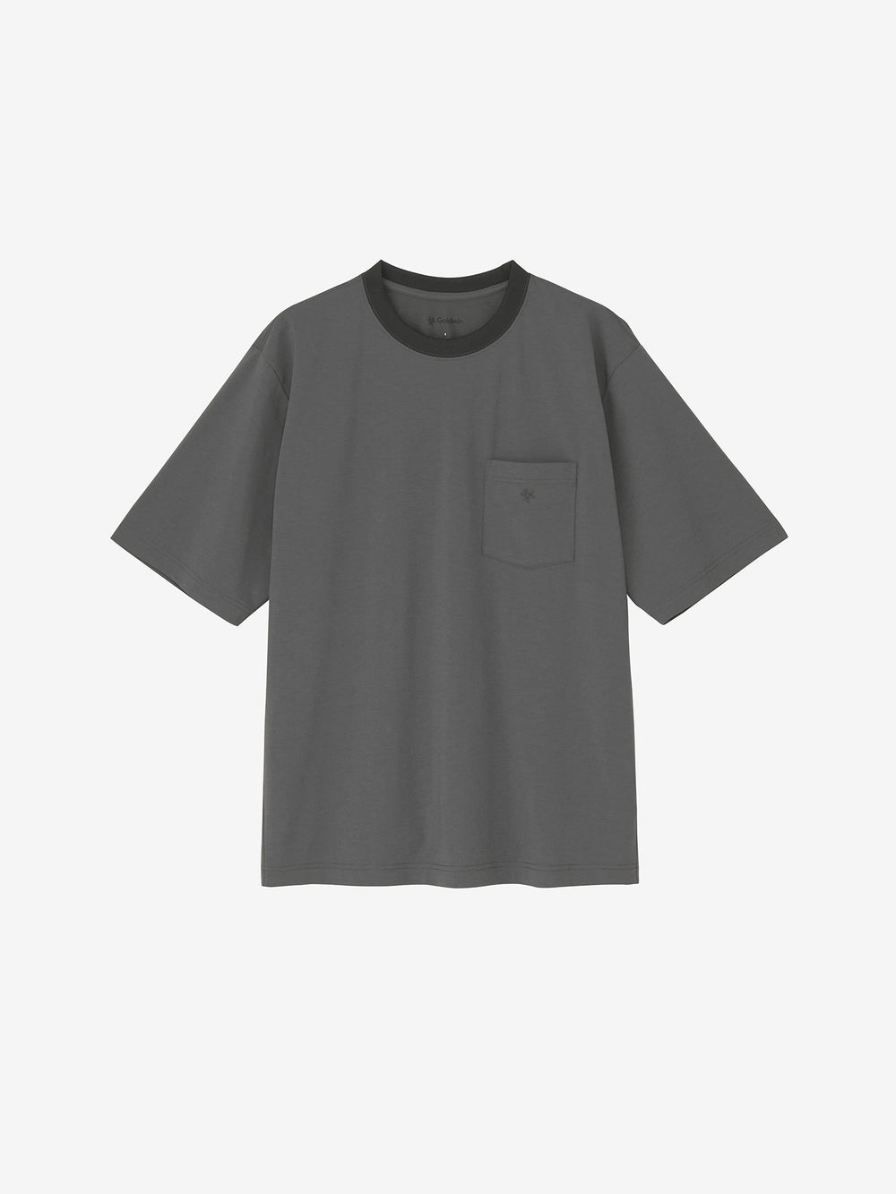 FW25最新 Goldwin0 Graphic L/S T-Shirt DH Goldwin 0 - Graphic L/S T-Shirt (Deep Charcoal) | HHV