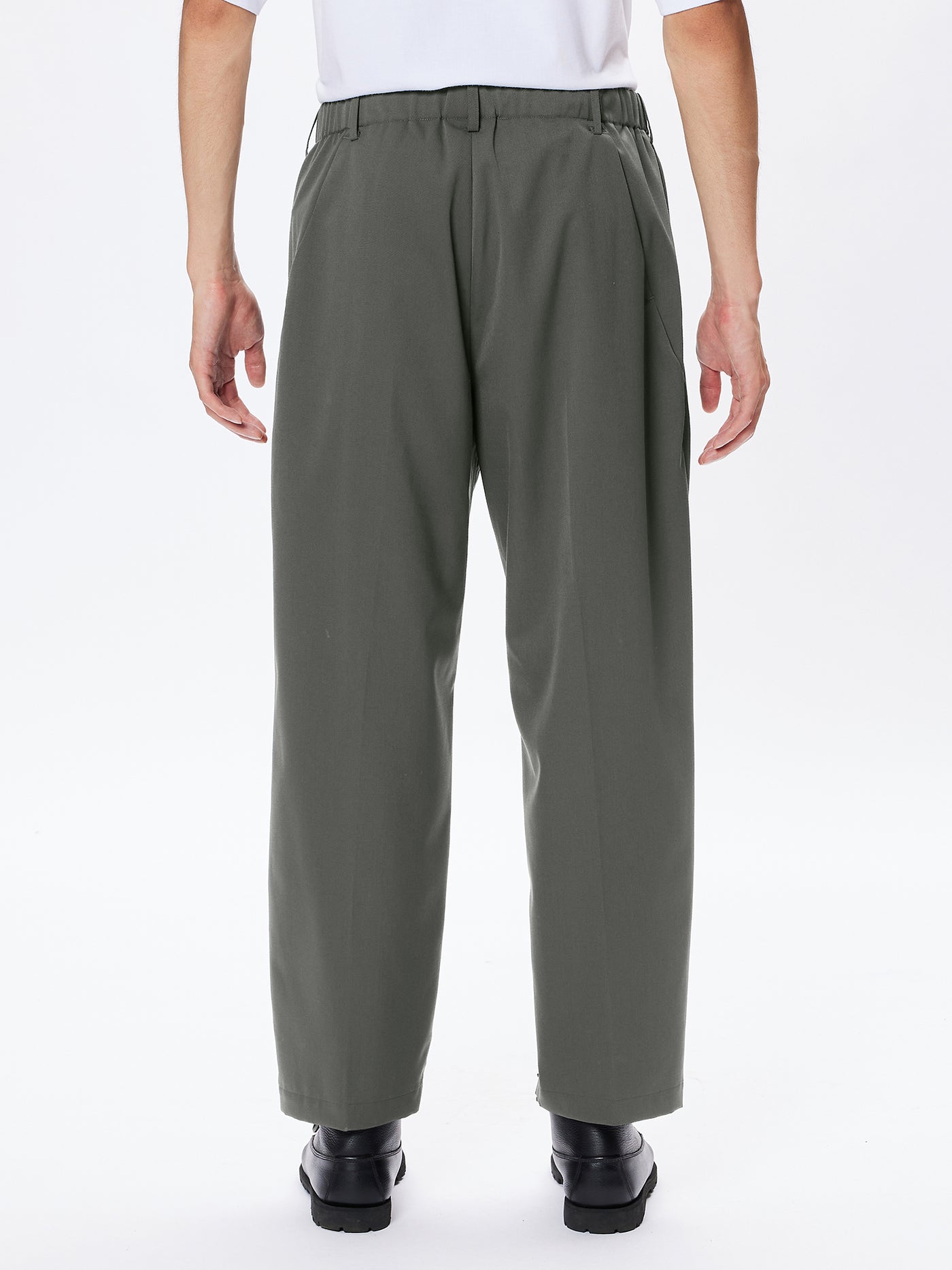 One Tuck Wool Pants