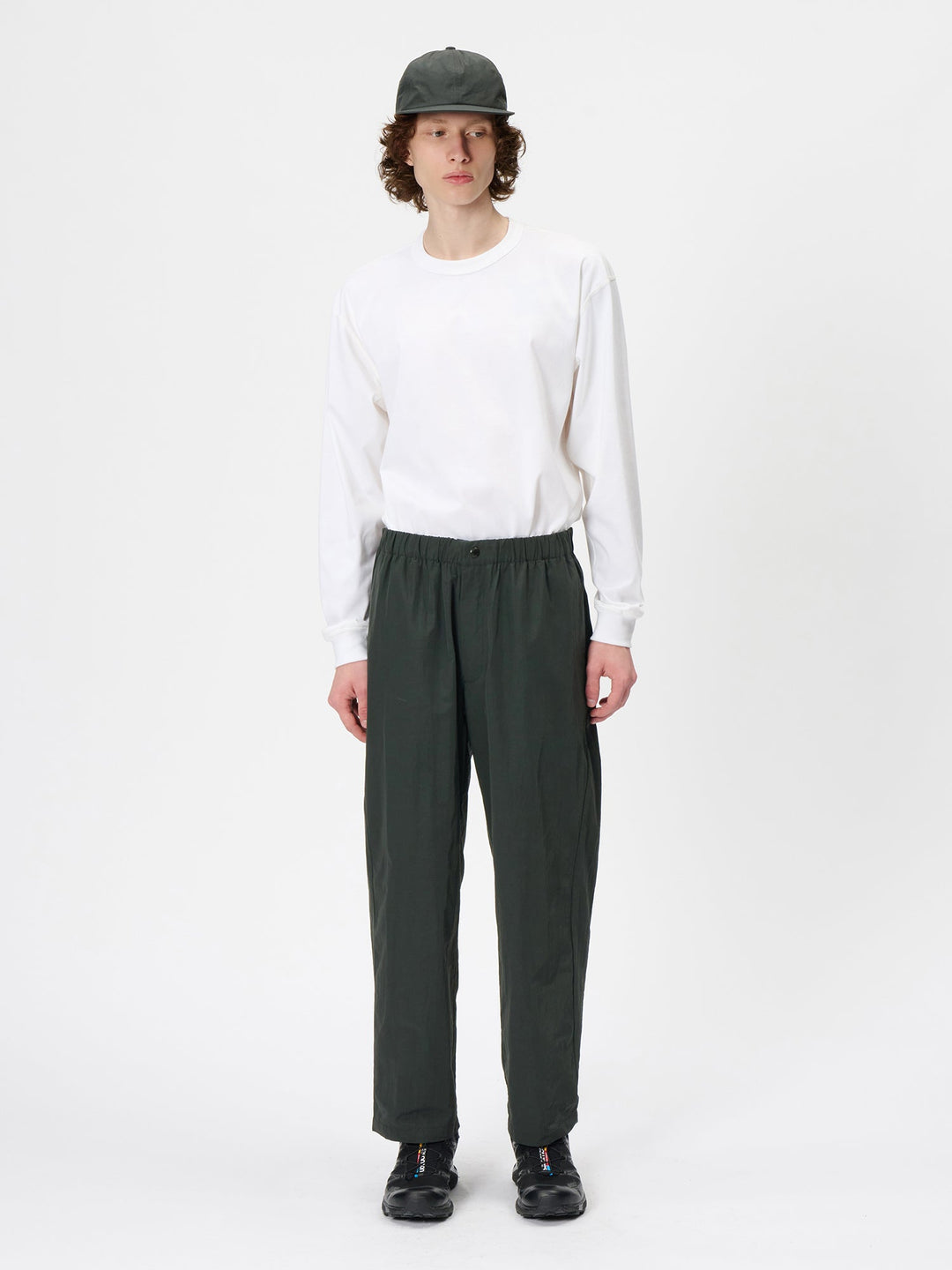 パンツ everyone relax-fit stripe easy pants everyone relax-fit stripe easy pants (WHITE/NAVY) | everyone