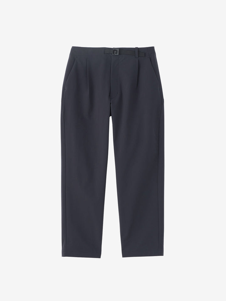 One Tuck Tapered Stretch Pants