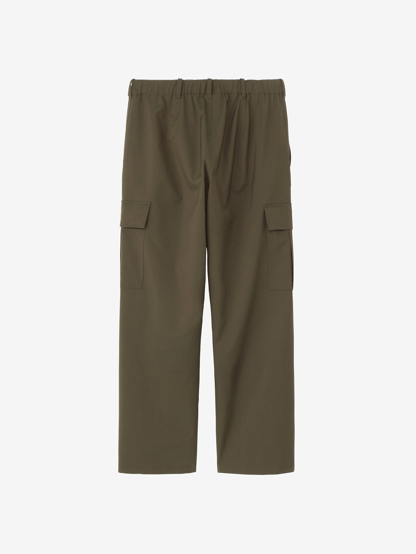 Wool Blend Twill Cargo Pants