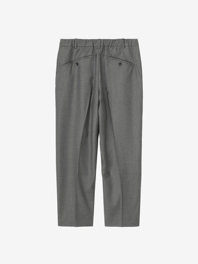 One Tuck Wool Relax Pants (Loro Piana)