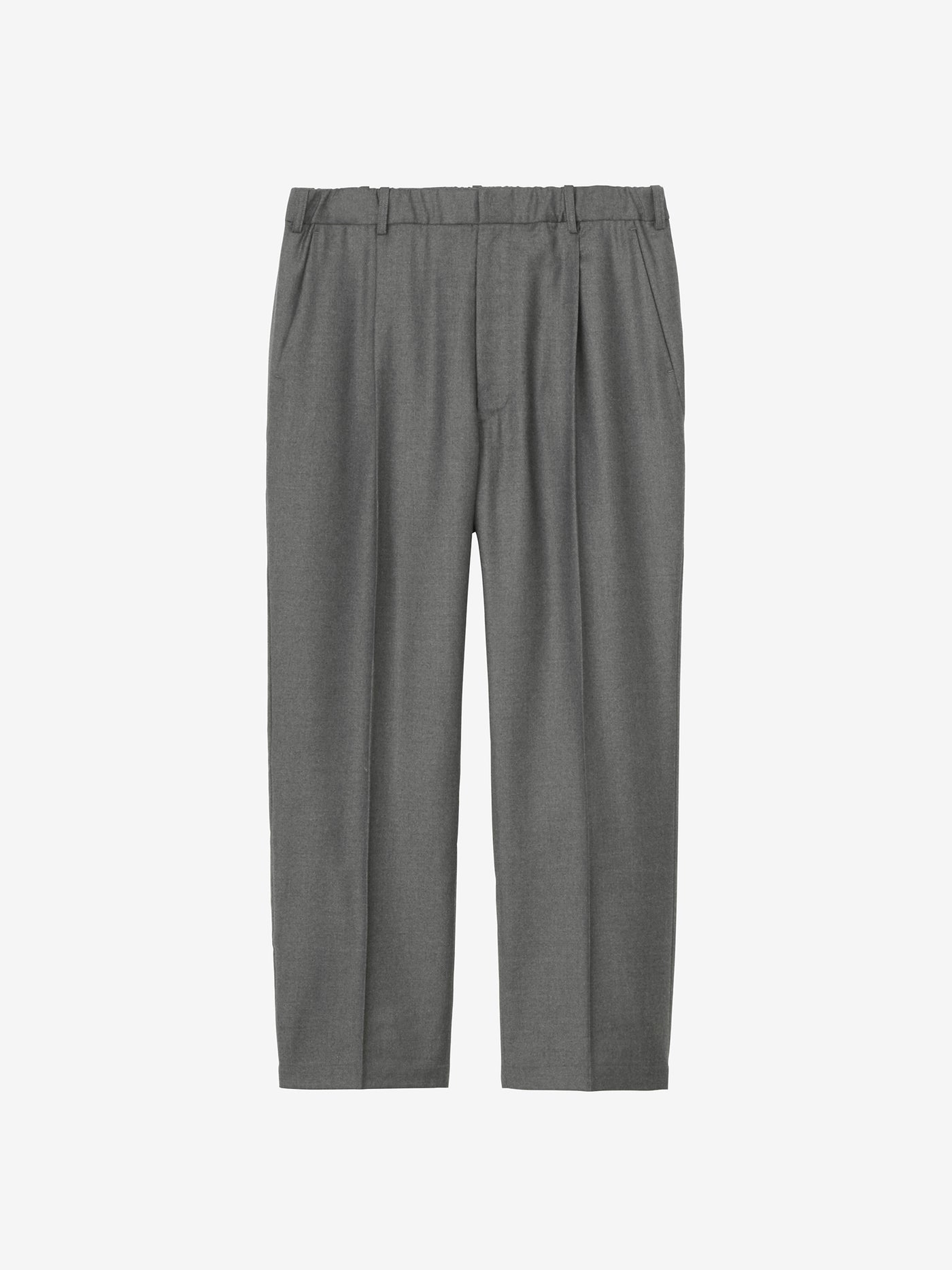 One Tuck Wool Relax Pants (Loro Piana)