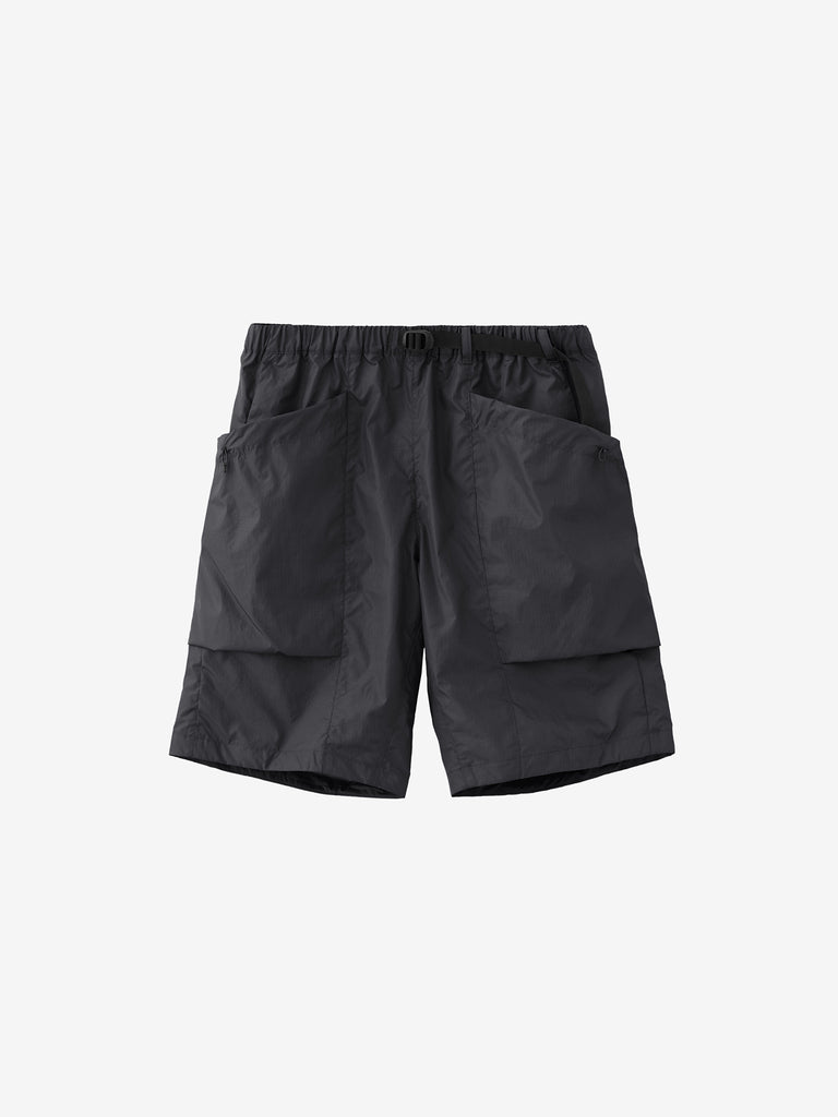 値下げ‼️THM   Rip stop shorts   Navy front-view-of-brandit-navy-bdu