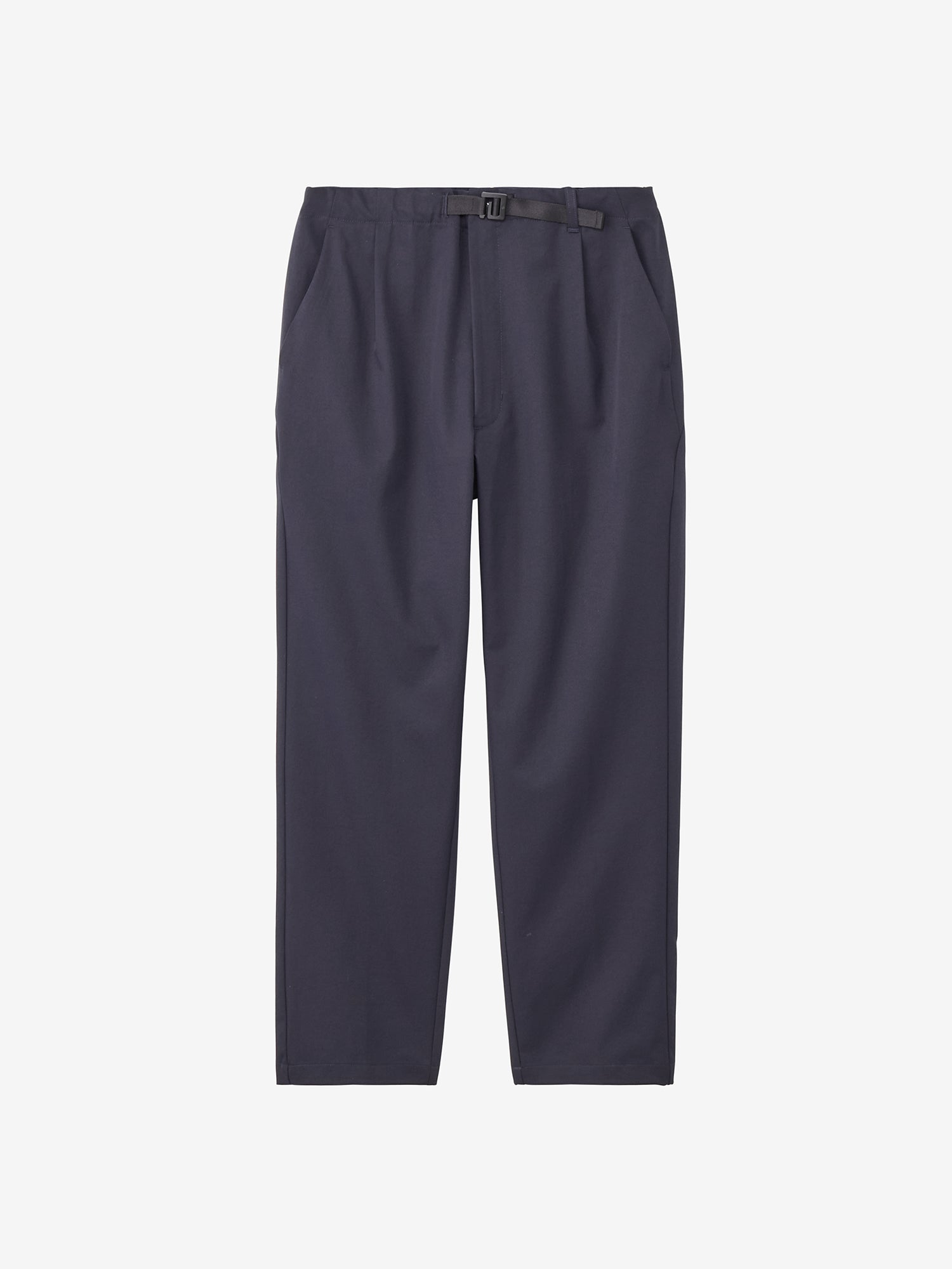 Goldwin One Tuck Tapered Stretch Pants in Clay Beige