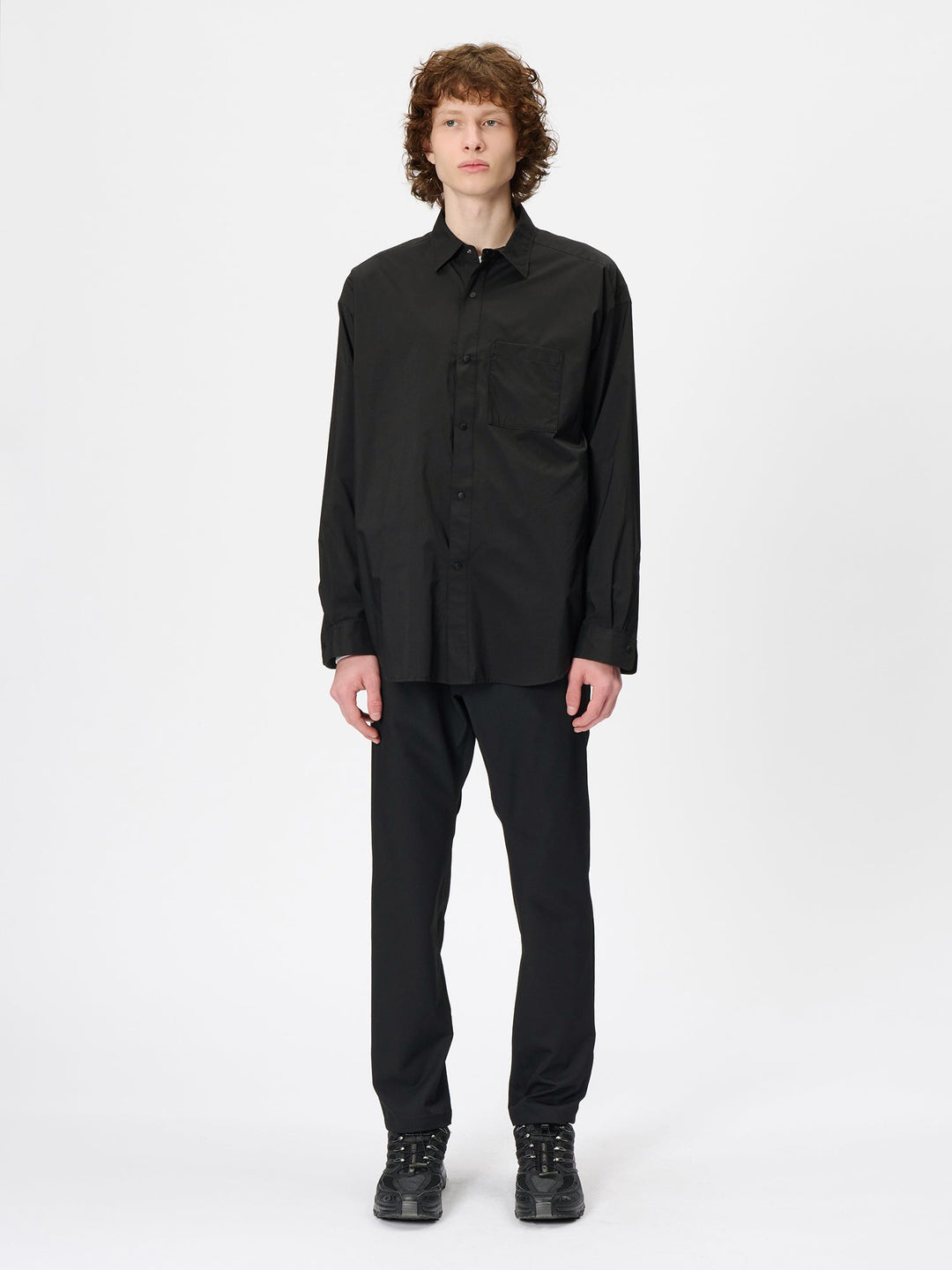 Goldwin GL75175 黒 スラックス Paper x Polyester One Tuck Pants – Goldwin Europe