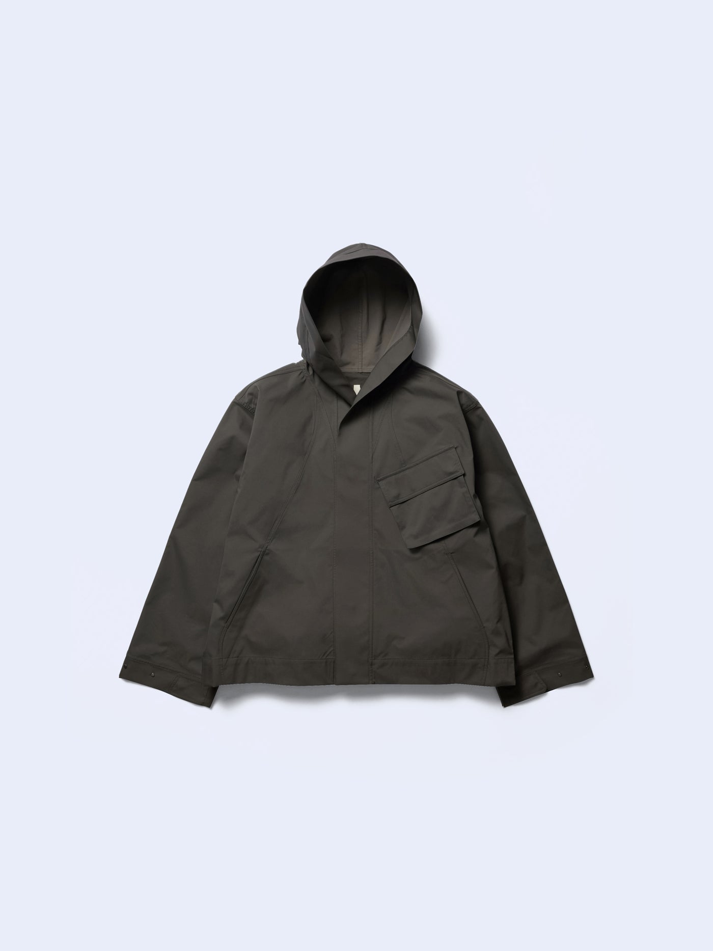 Hooded Cargo Pocket Jacket