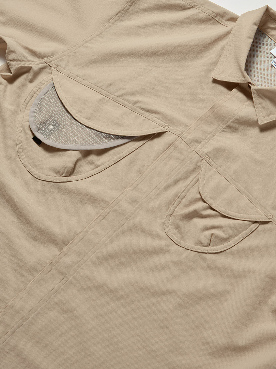 トップス Goldwin 0 \"S/S Asymmetric Camp Shirt\" Goldwin 0 S/S Asymmetric Camp Shirt – Goldwin America
