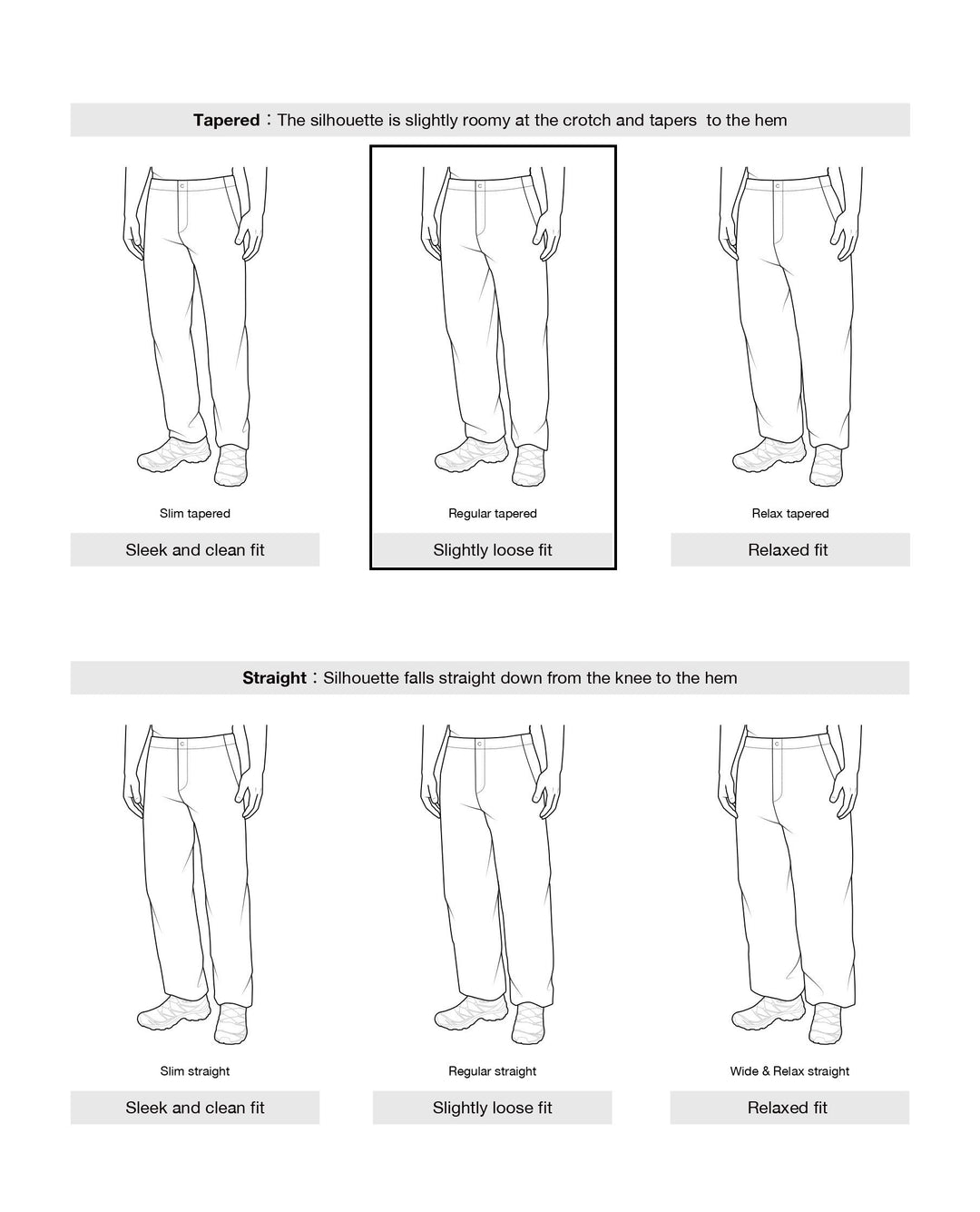 One Tuck Tapered Stretch Pants – Goldwin America