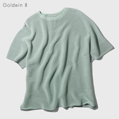 Japanese Paper Optical Knit Top (M)